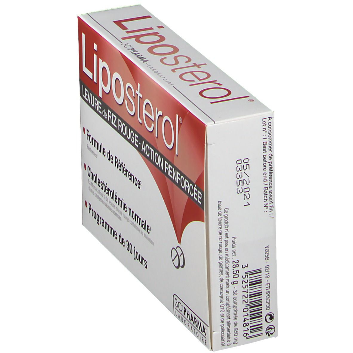 Liposterol® Levure de Riz Rouge