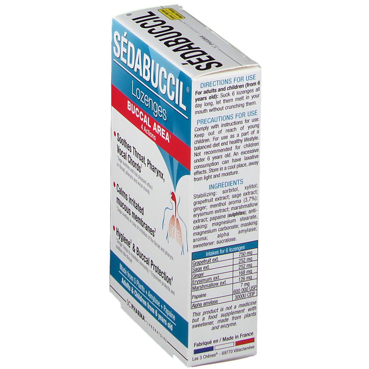 Sédabuccil® Pastilles Sphère Buccale
