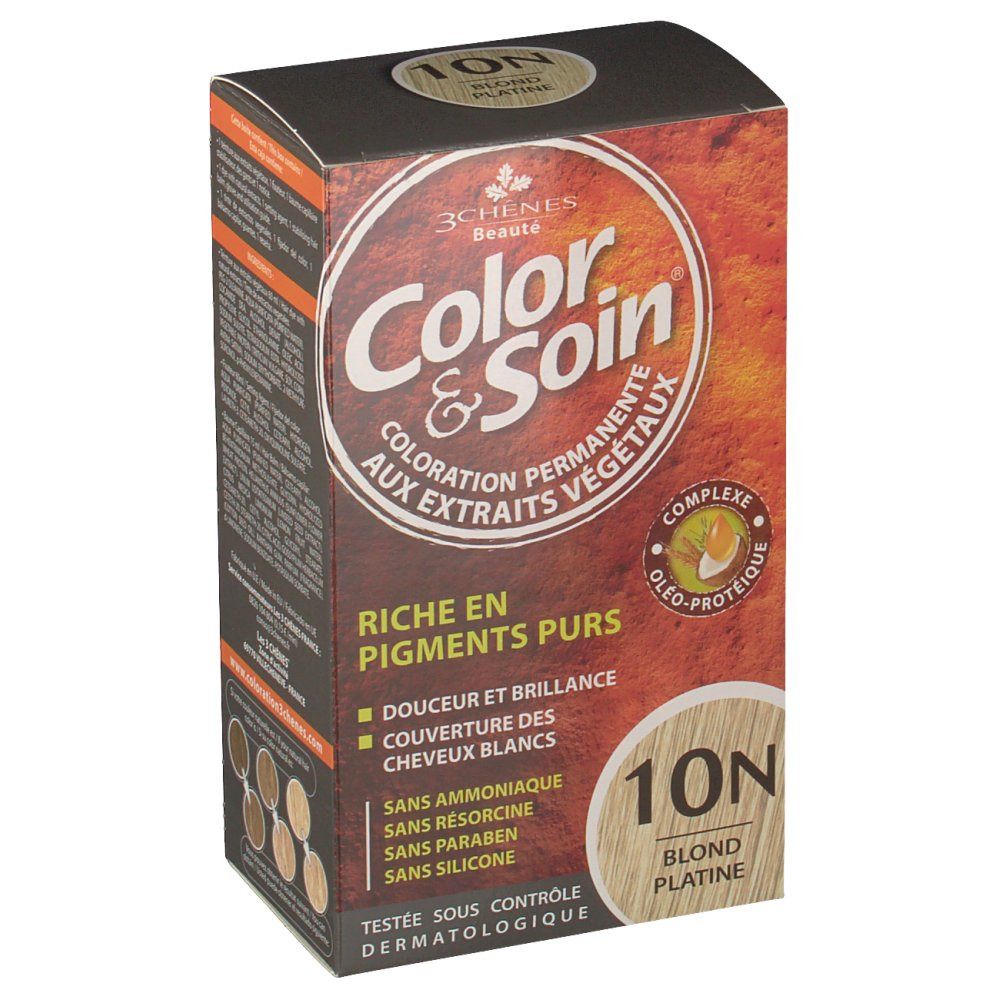 Les 3 Chênes Color & soin 10N blond platine