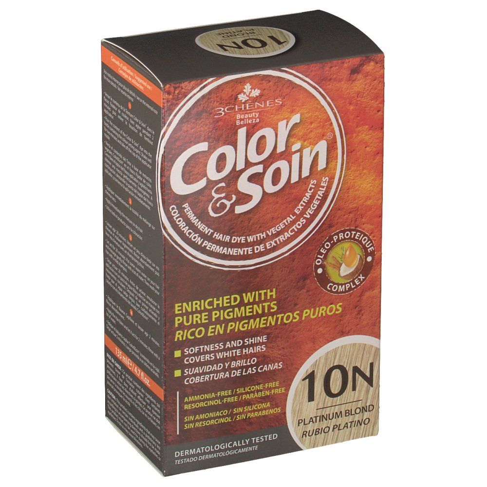 Les 3 Chênes Color & soin 10N blond platine