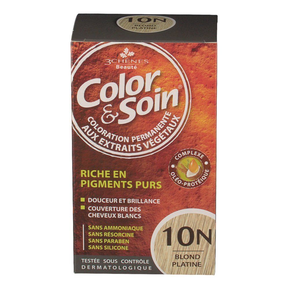 Les 3 Chênes Color & soin 10N blond platine