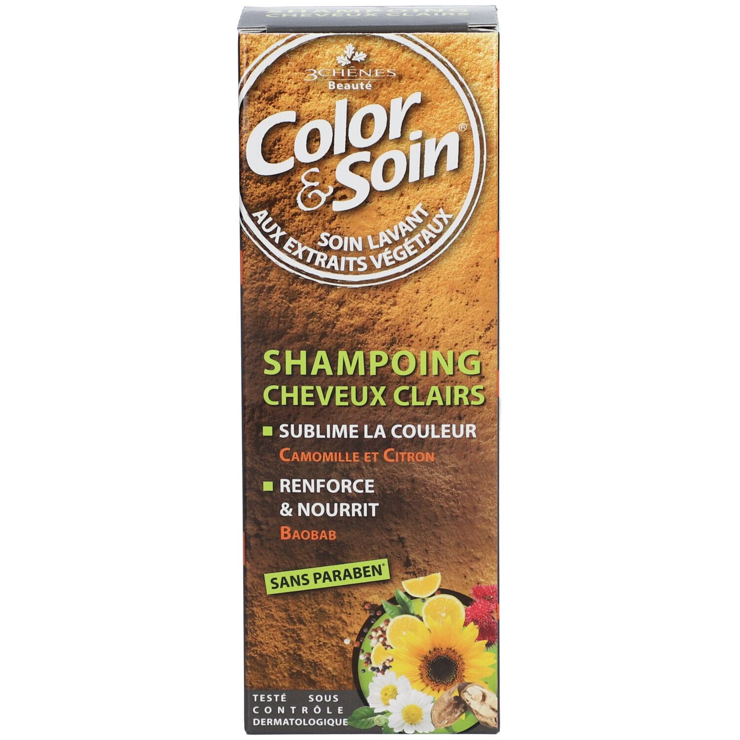Les 3 Chênes Color & Soin Shampoing cheveux clairs