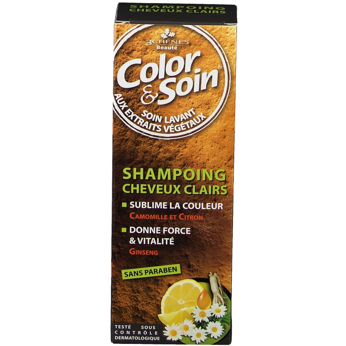 Les 3 Chênes Color & Soin Shampoing cheveux clairs