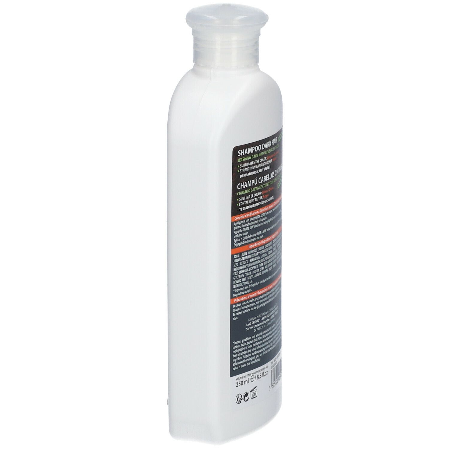 Les 3 Chênes Color & Soin Shampoing cheveux foncés