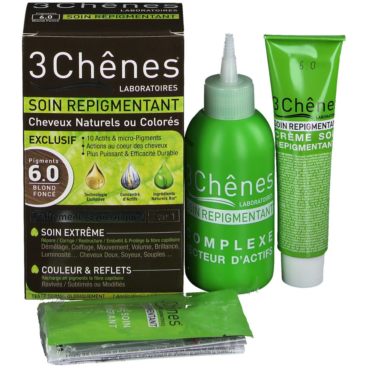 Les 3 Chênes Soin répigmentant 6.0 blond foncé