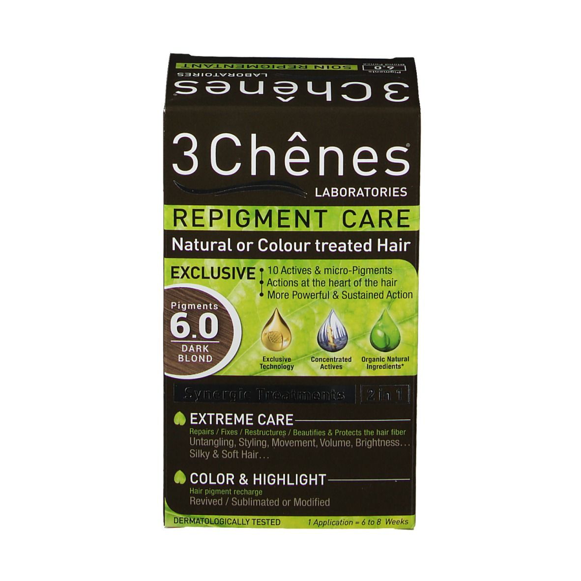 Les 3 Chênes Soin répigmentant 6.0 blond foncé