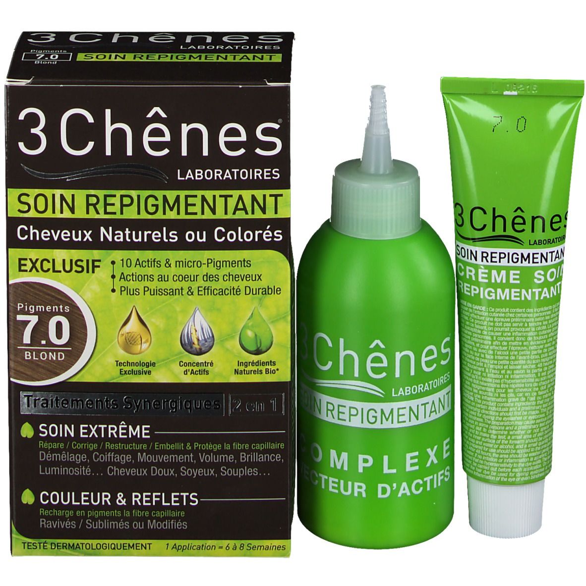 Les 3 Chênes® Soin répigmentant 7.0 blond
