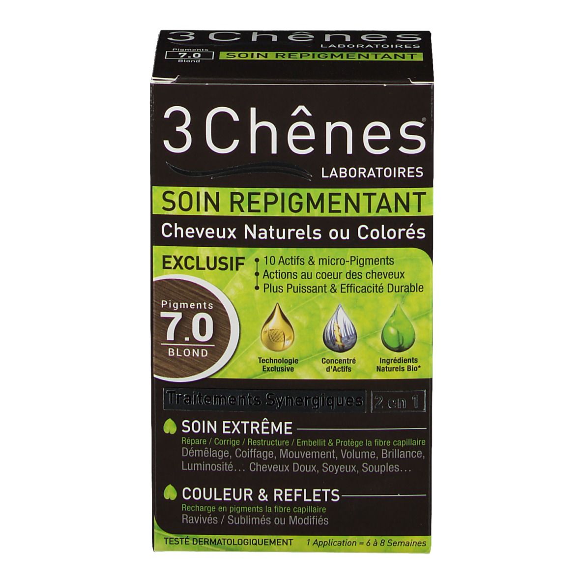 Les 3 Chênes® Soin répigmentant 7.0 blond