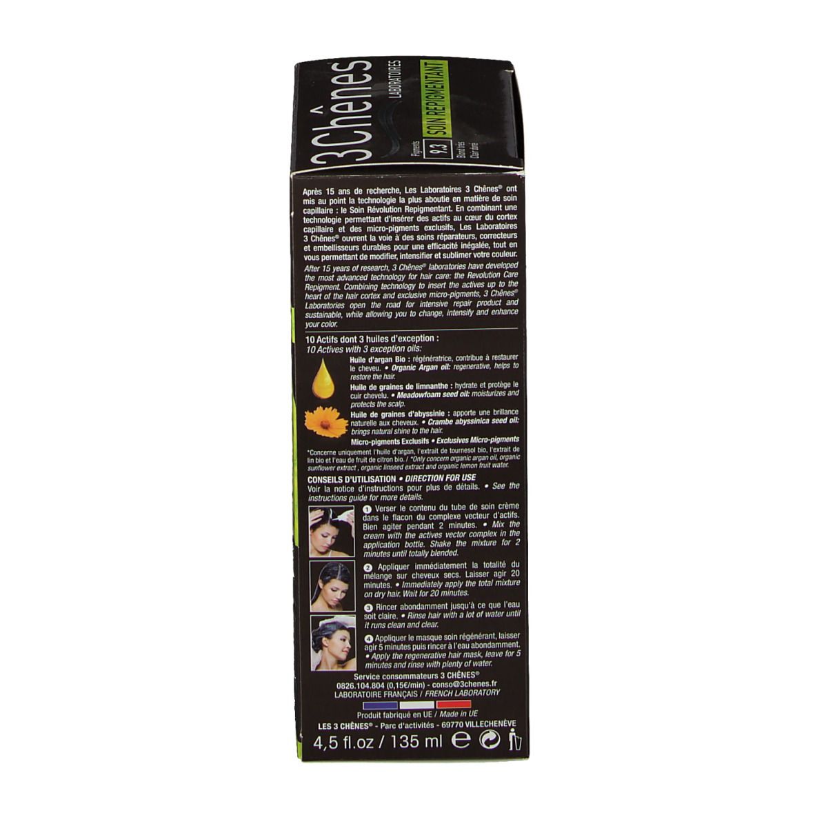 Les 3 Chênes Soin répigmentant 9.3 blond très clair doré