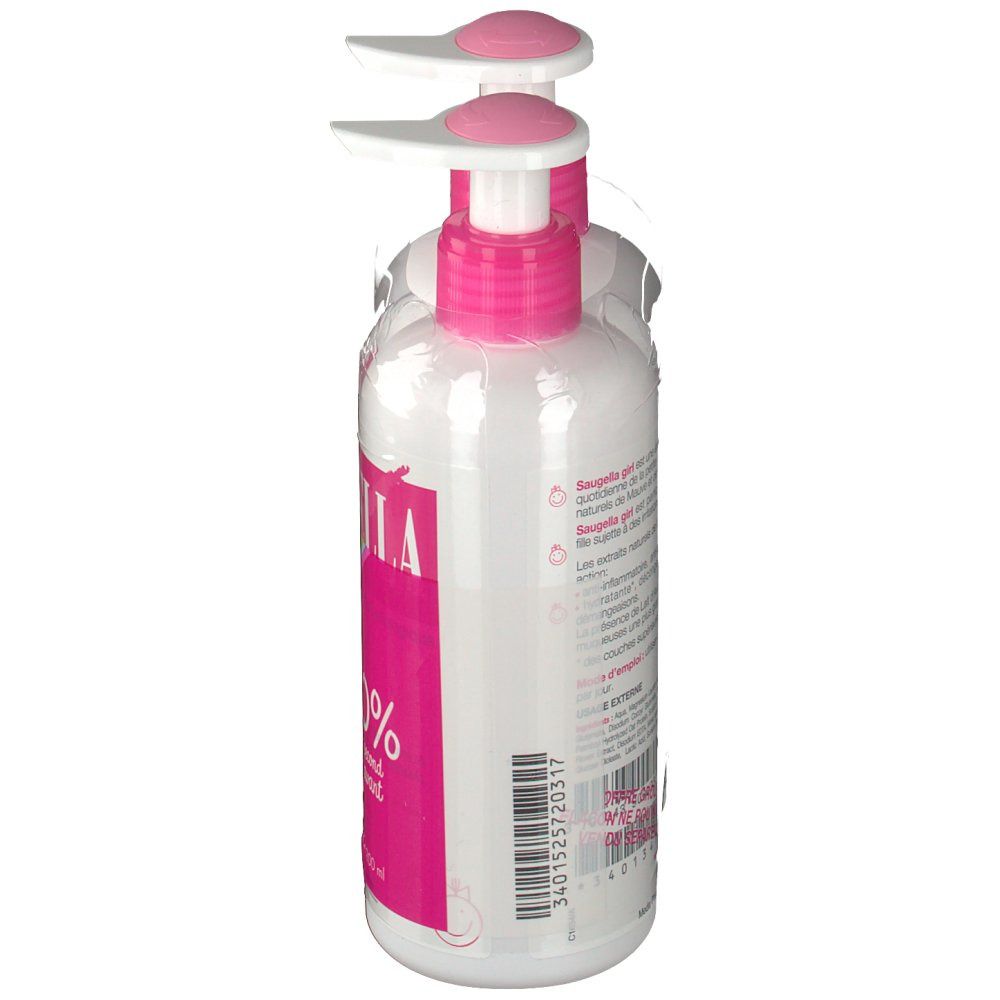 Saugella Girl toilette intime quotidienne 3 à 12 ans