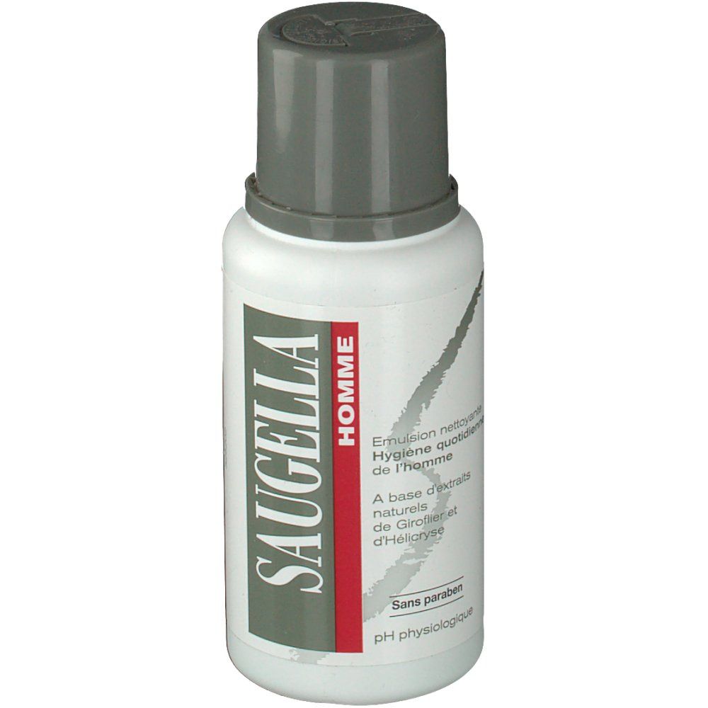 Saugella Homme Emulsion nettoyante 200 ml - Redcare Pharmacie