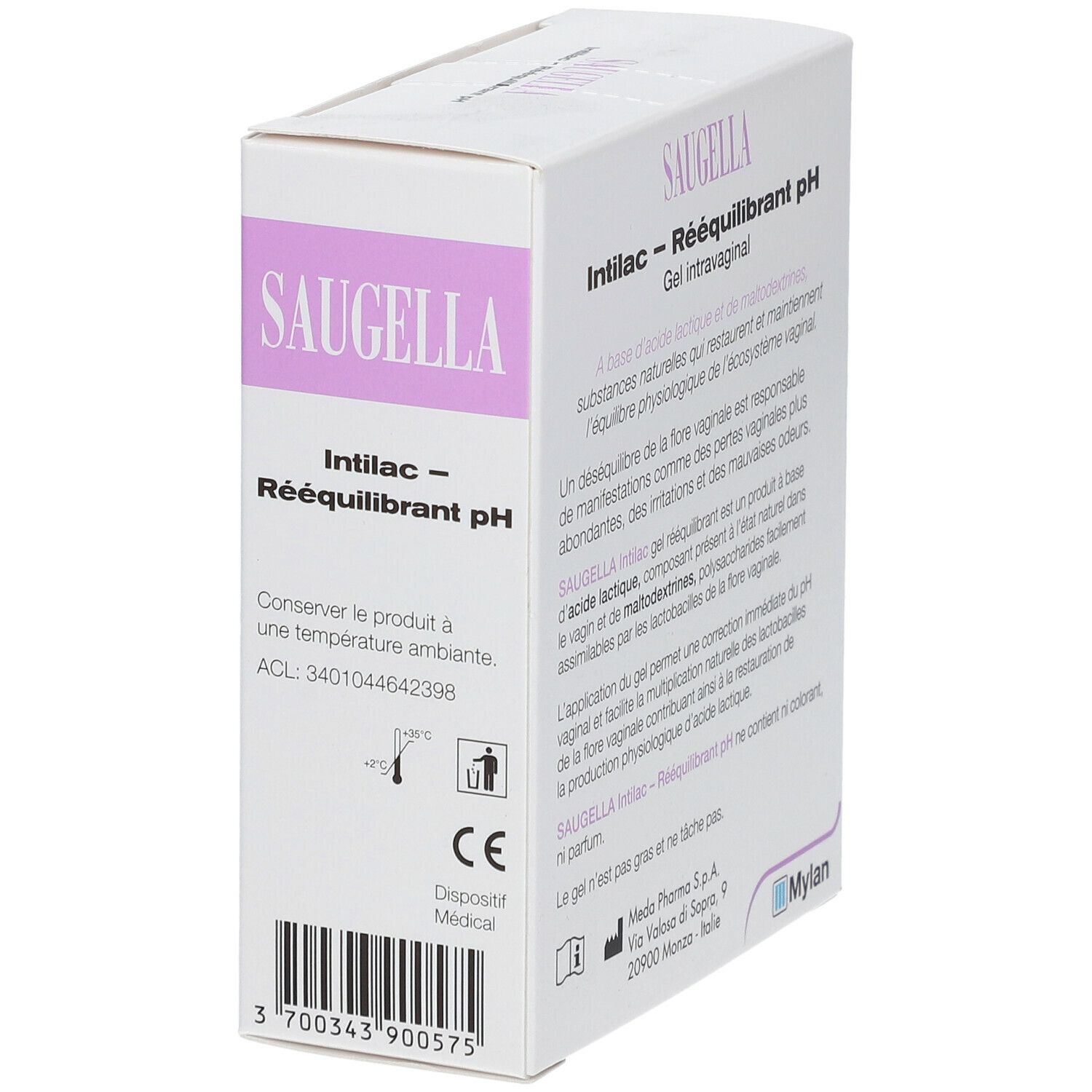 Saugella Intilac Rééquilibrant pH