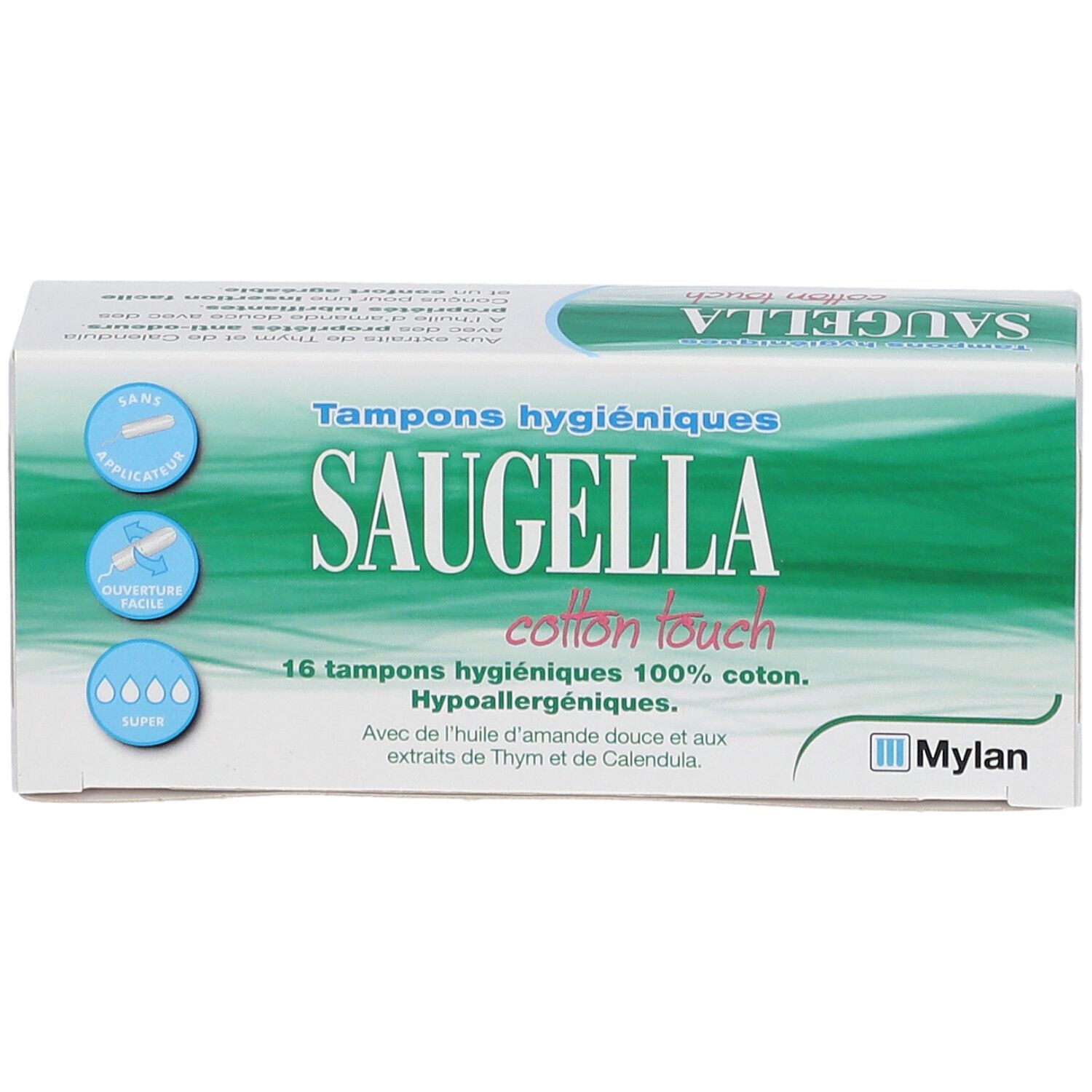 Saugella cotton touch Tampons hygiéniques Super