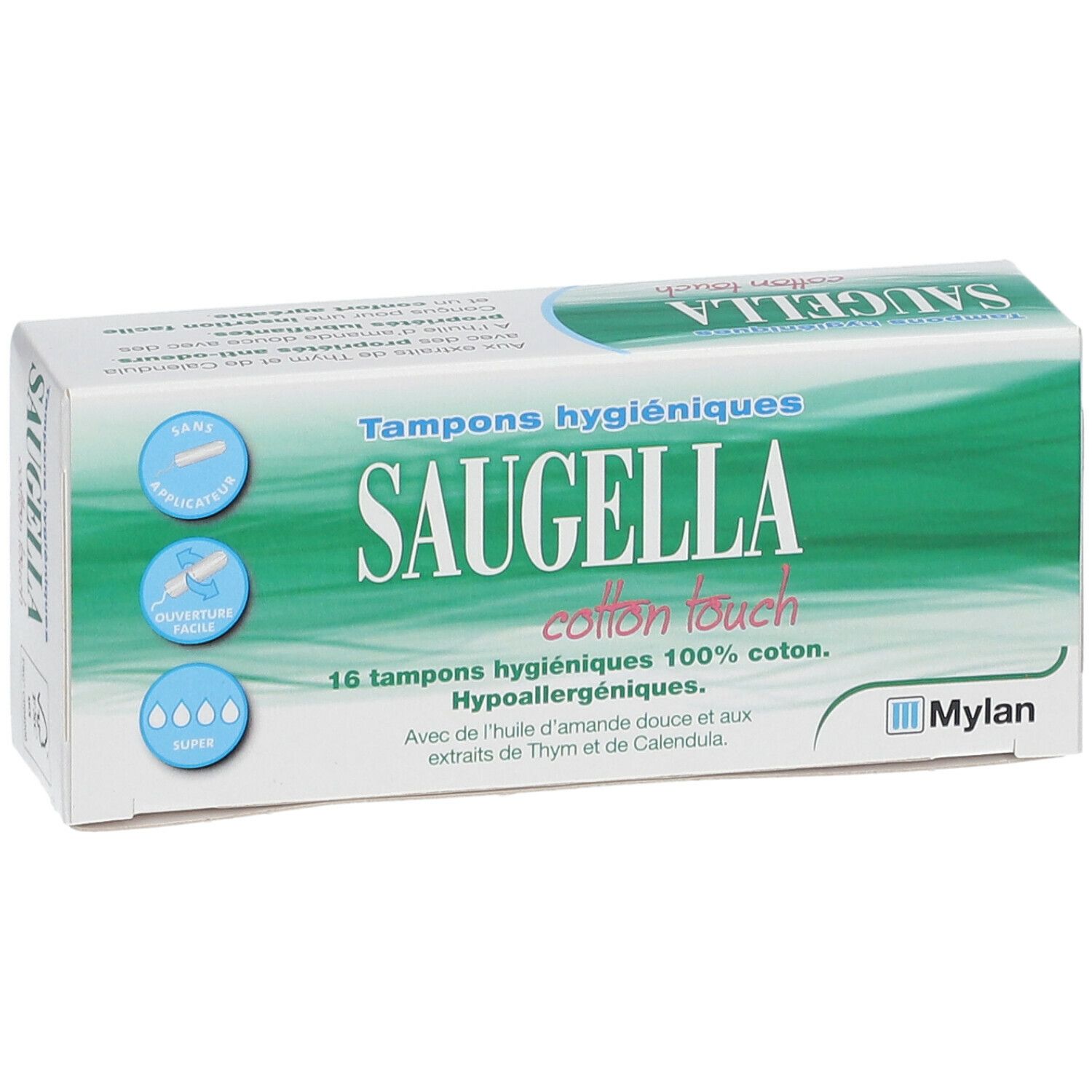 Saugella cotton touch Tampons hygiéniques Super