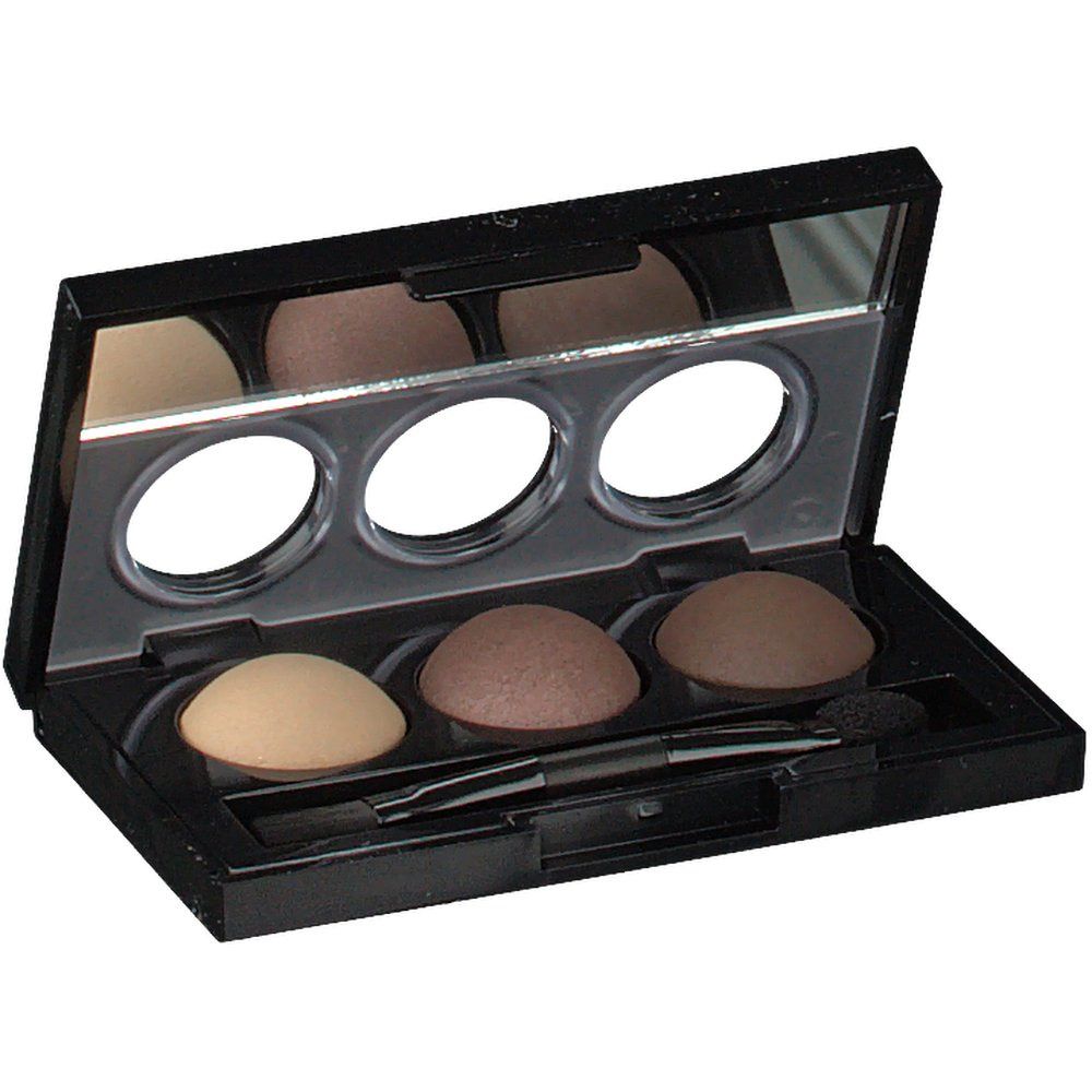 Vitry Trio Ombres à Paupières Marron Glacé