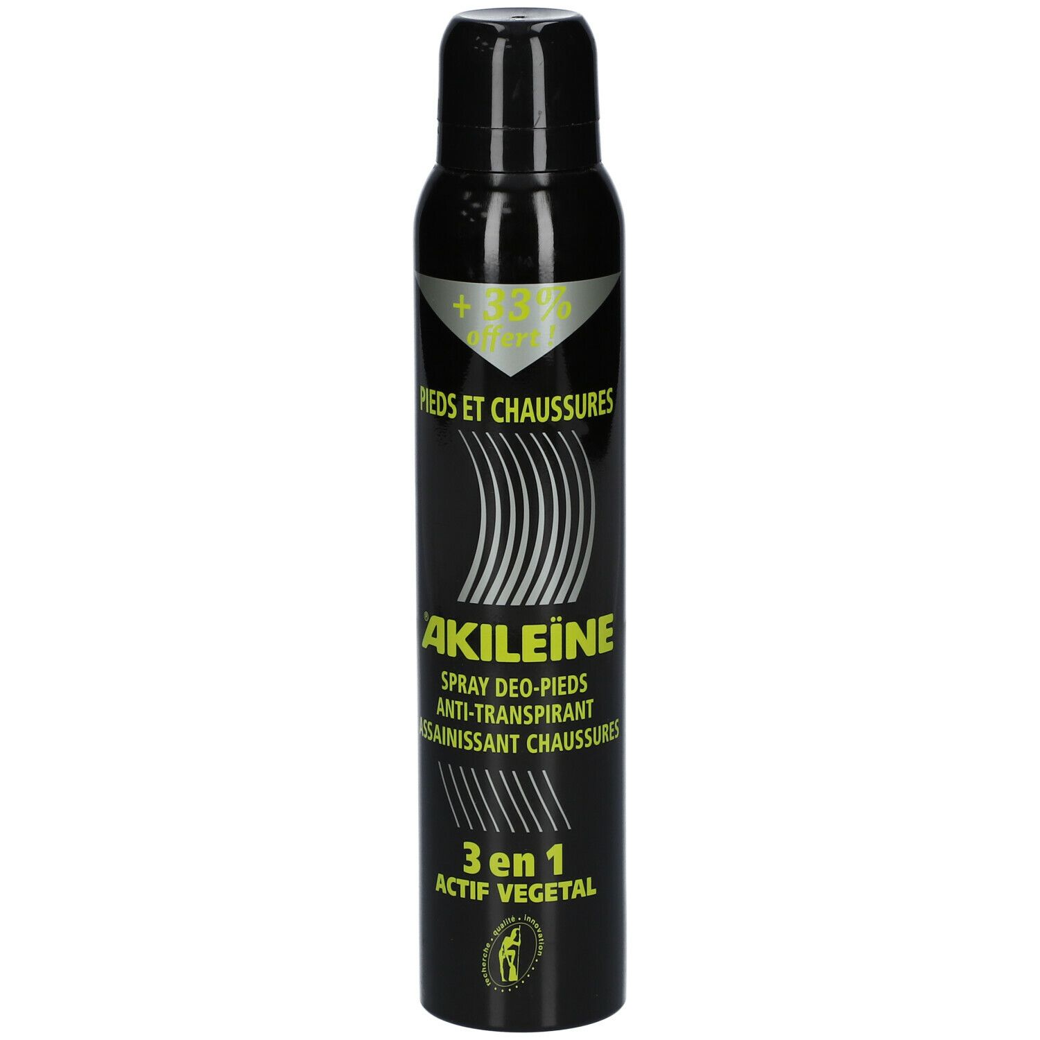 Akileïne Spray Deo Pieds & Chaussures Noir