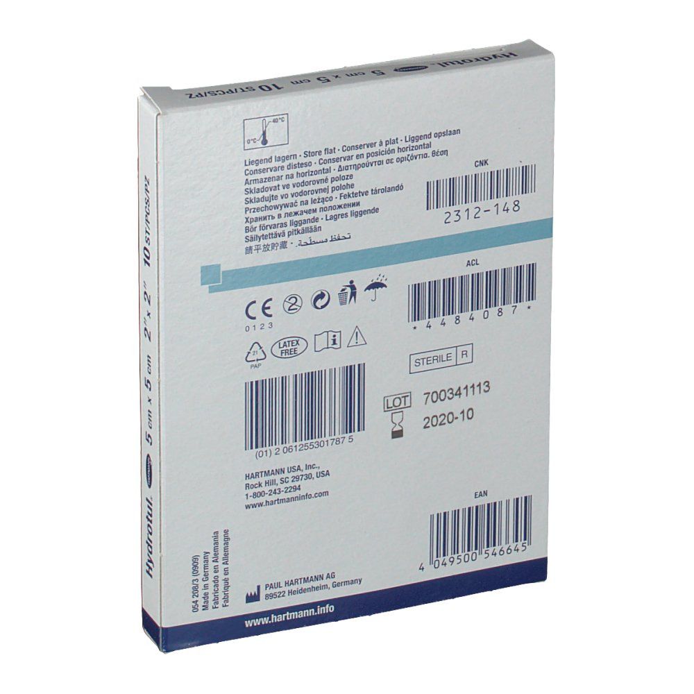 Hartmann Hydrotul® 5 x 5 cm