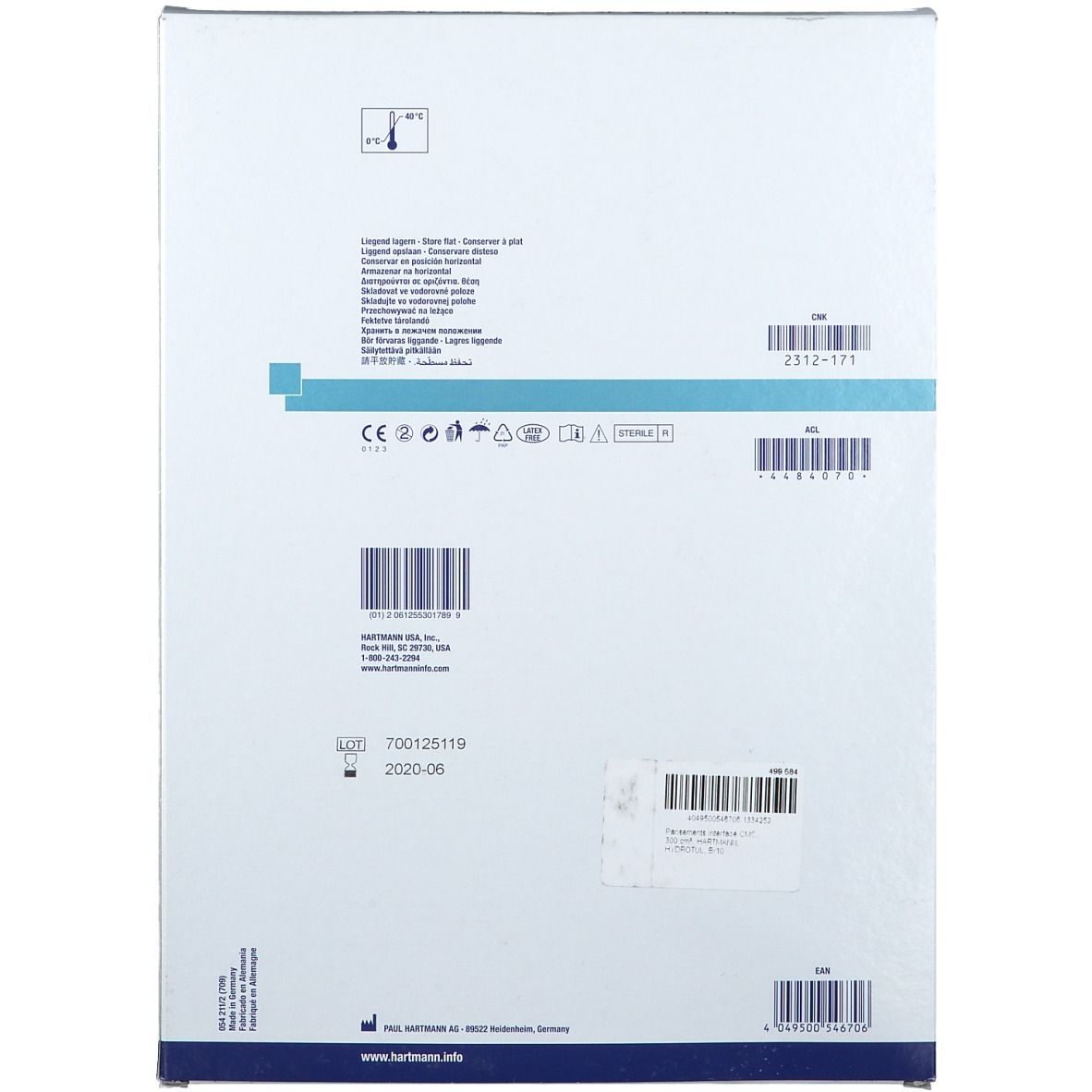 Hartmann Hydrotul® 15 x 20 cm