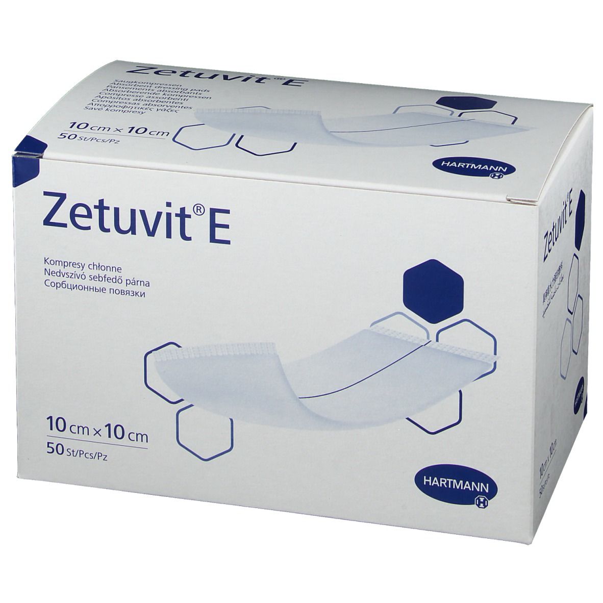 Hartmann Zetuvit® E non-strérile 10 x 10 cm