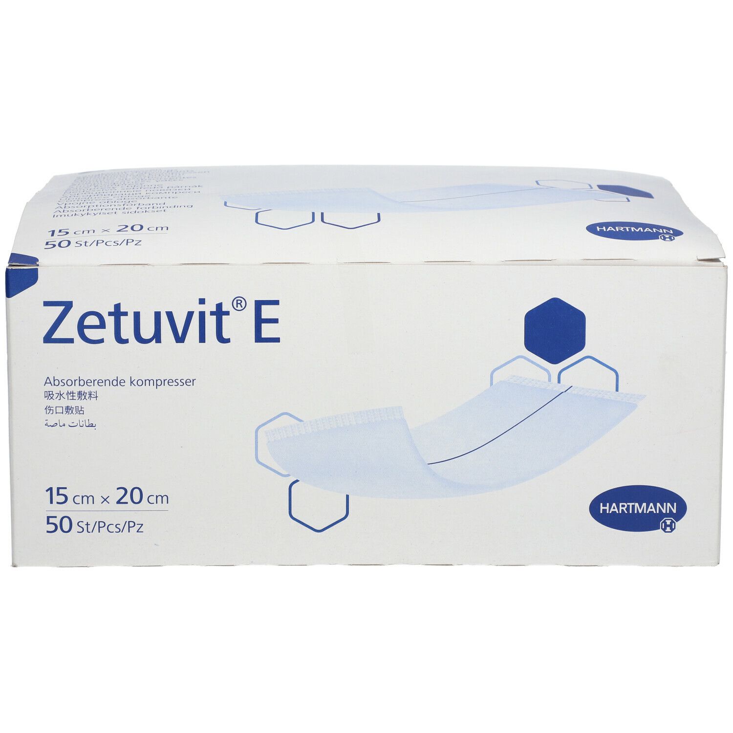 Hartmann Zetuvit® E non-strérile 15 x 20 cm