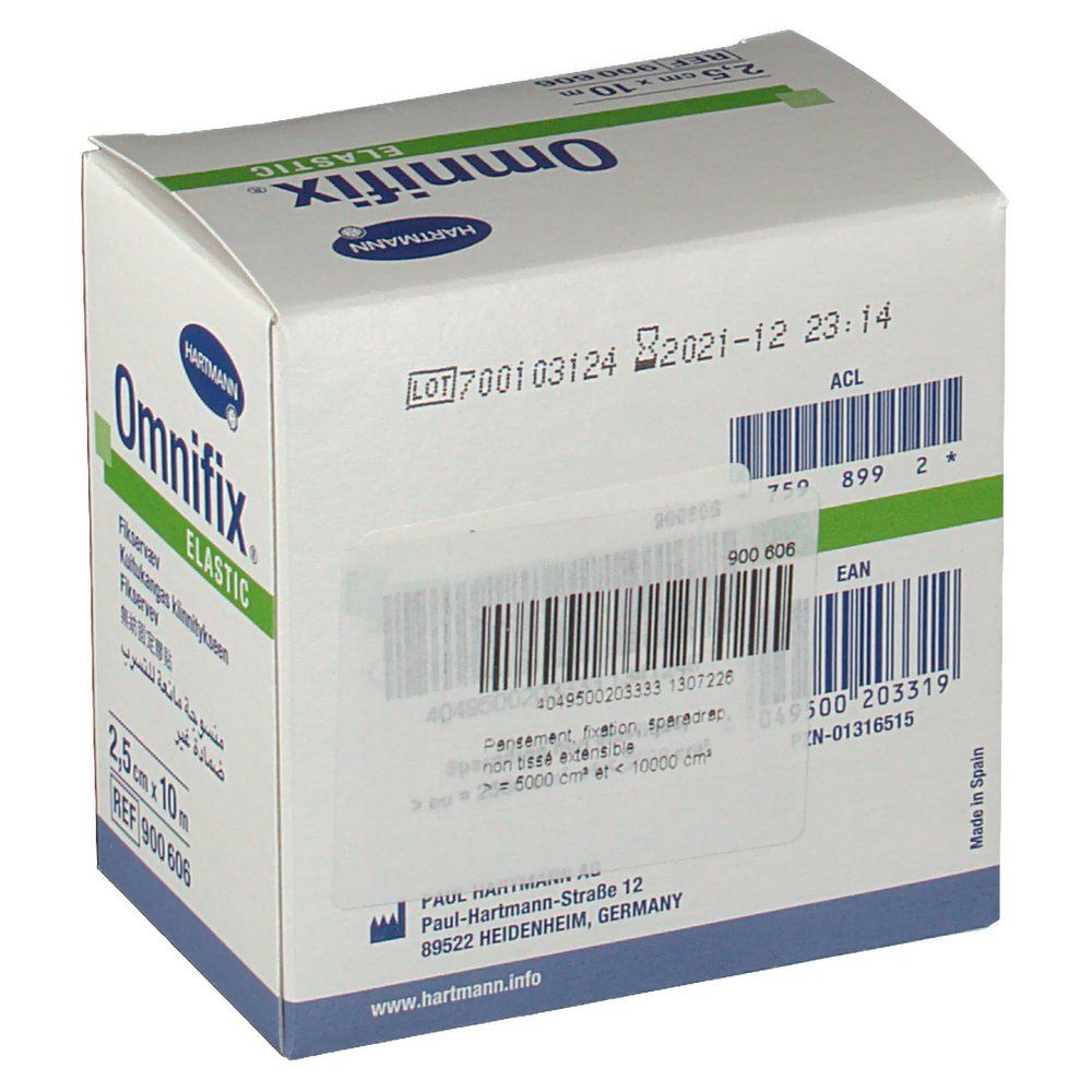 Omnifix Elastic bande adhésive NT 10 m x 2,5 cm
