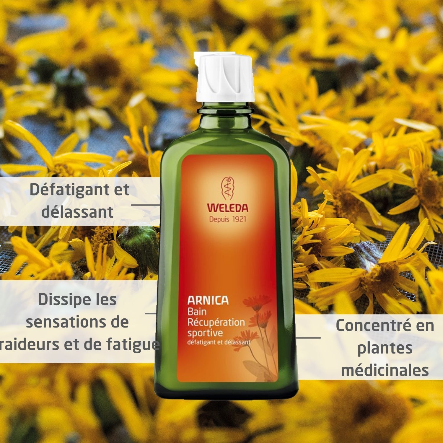 Weleda Arnica Bain Récupération sportive