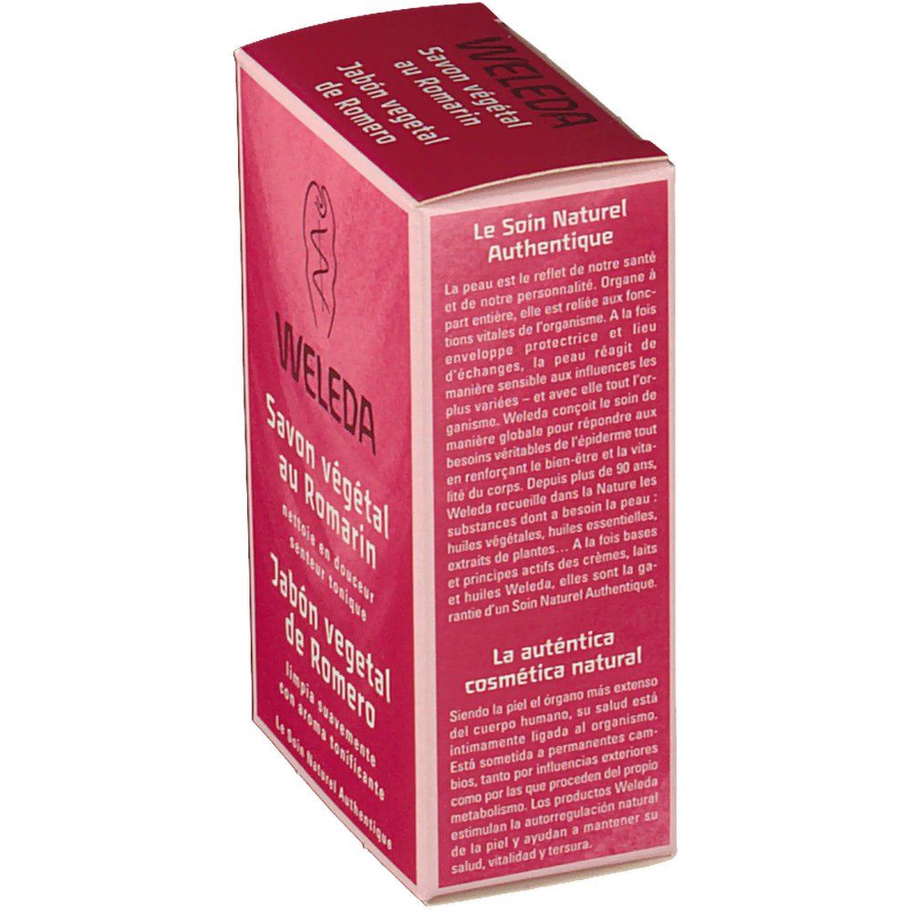 Weleda Savon végétal au Romarin