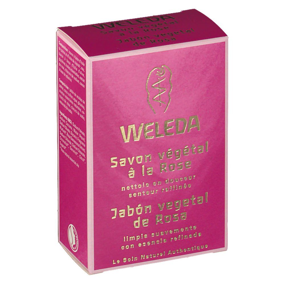 Weleda Savon végétal à la Rose