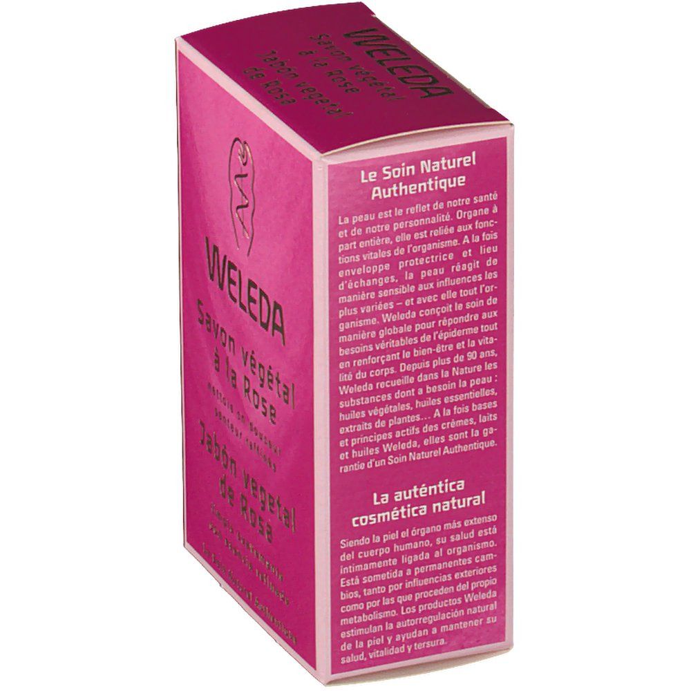 Weleda Savon végétal à la Rose
