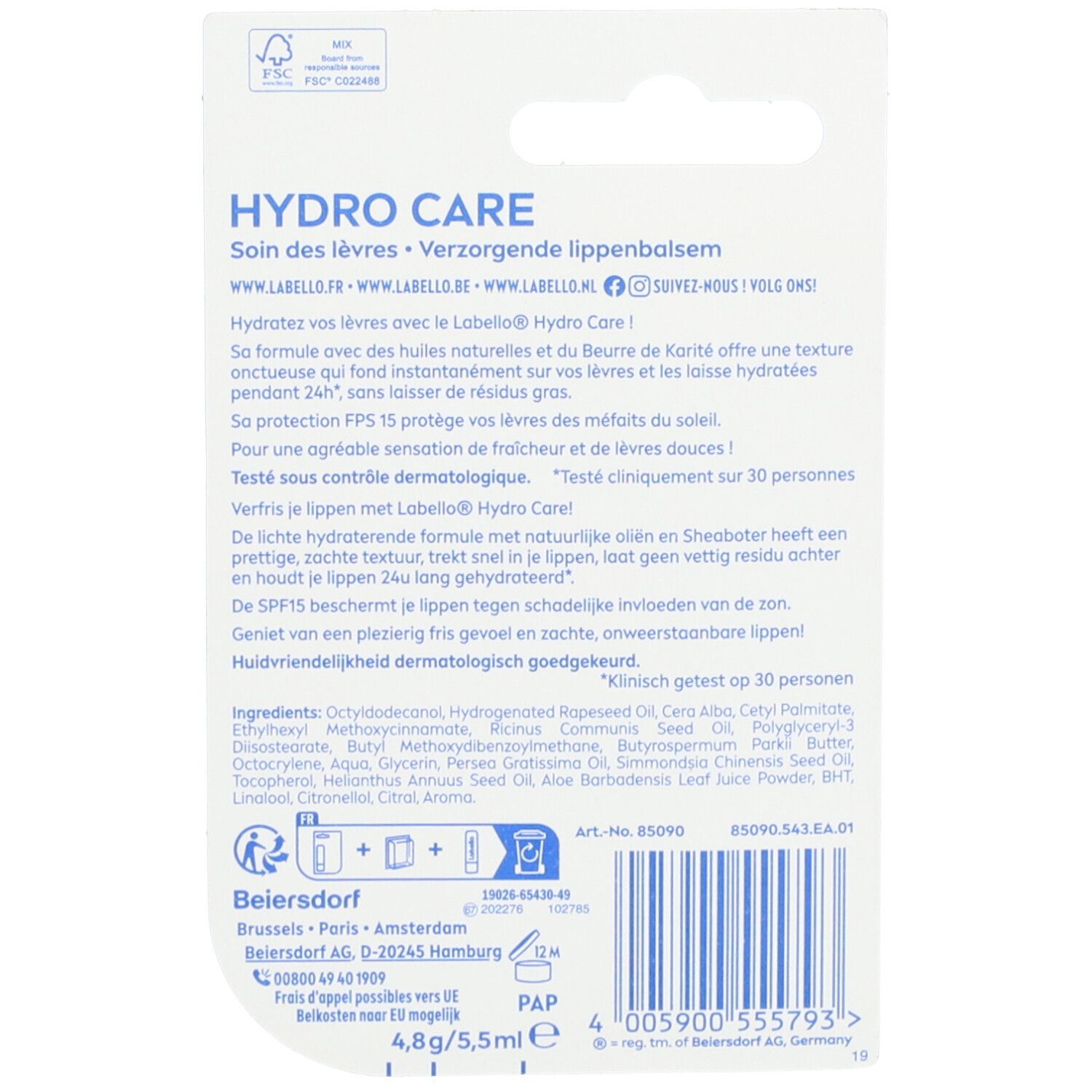 Labello® Hydro Care SPF15