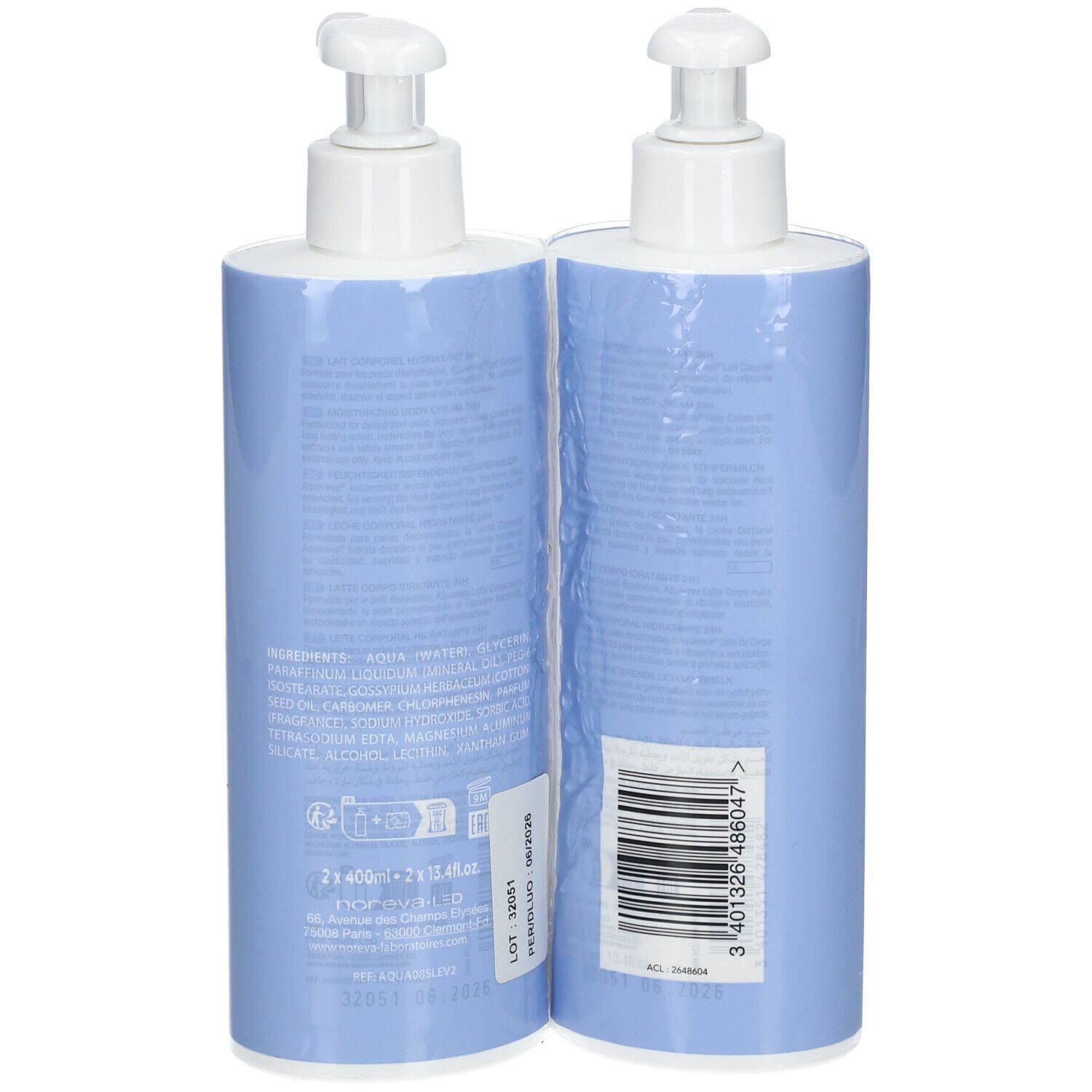 Noreva Laboratoires Aquareva® Lait Hydratant Corporel