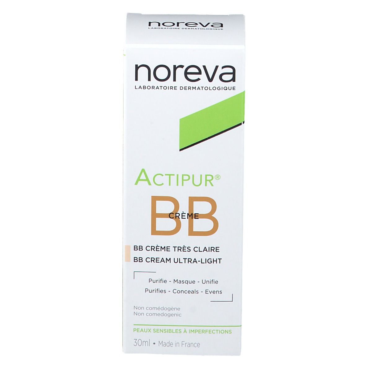 Noreva Laboratoires Actipur® BB Crème teint très claire