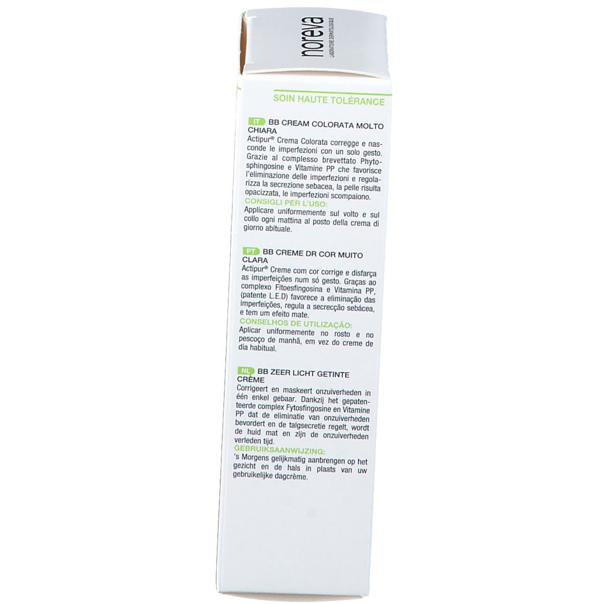 Noreva Laboratoires Actipur® BB Crème teint très claire
