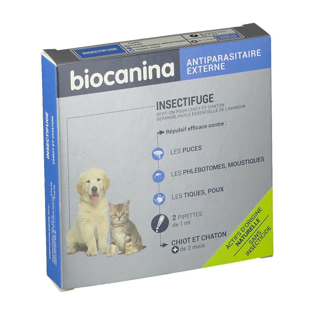 biocanina Insectifuge naturel spot-on chiot – chaton