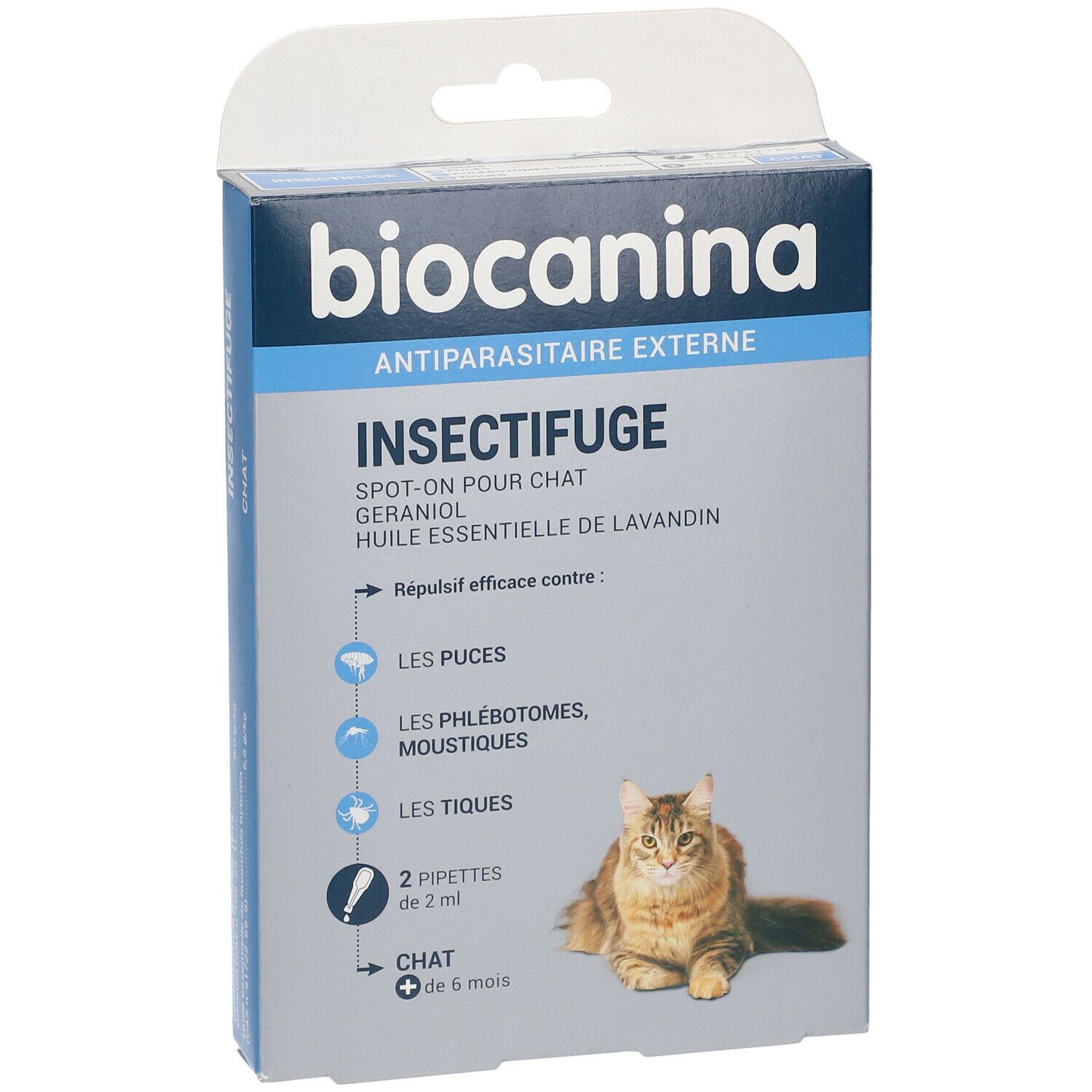 biocanina Insectifuge naturel spot-on chat