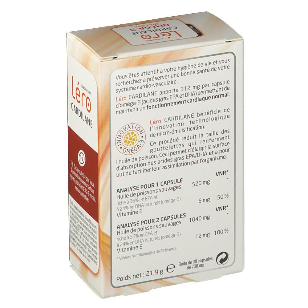 Laboratoire Léro CARDILANE Oméga-3