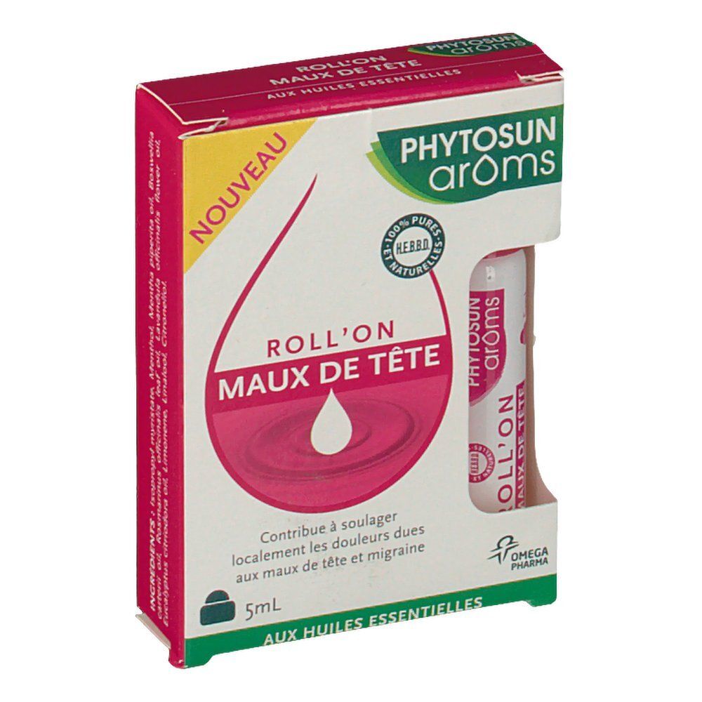 Phytosun Aroms Roll'on Maux de tête