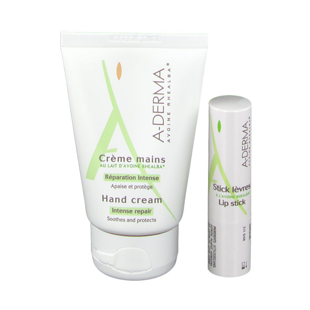A-Derma Avoine Rhealba Kiss & Touch main & lèvres