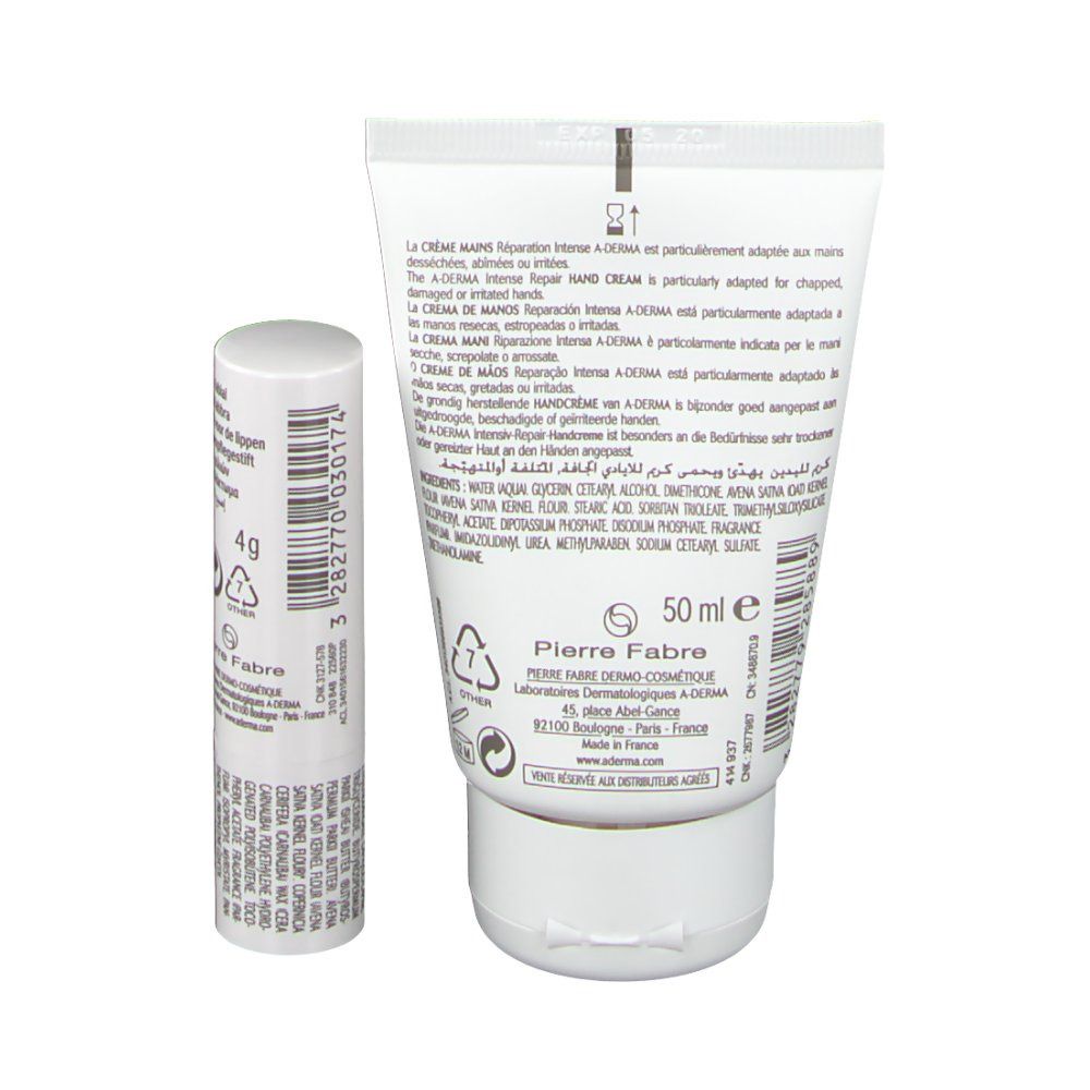 A-Derma Avoine Rhealba Kiss & Touch main & lèvres