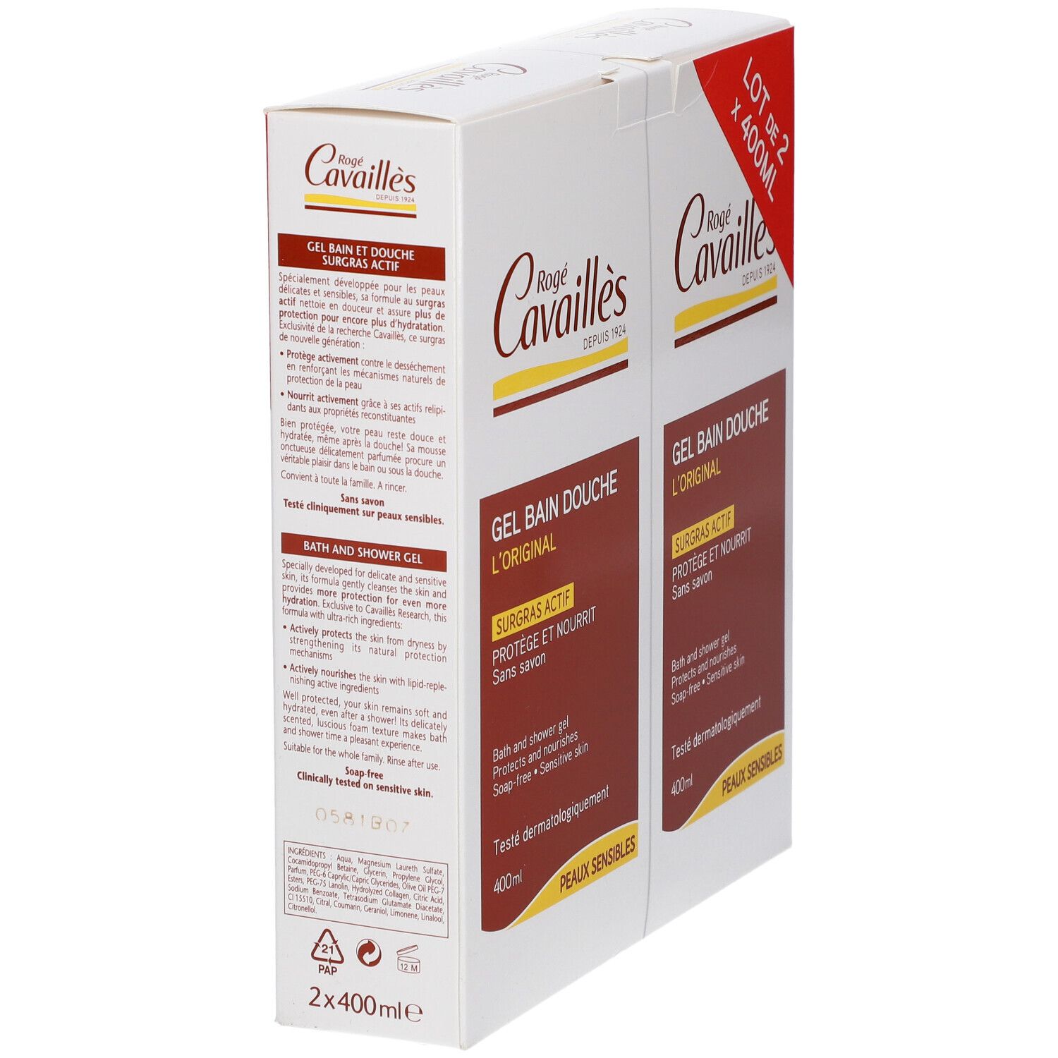 Rogé Cavaillès Gel bain et douche - Classique