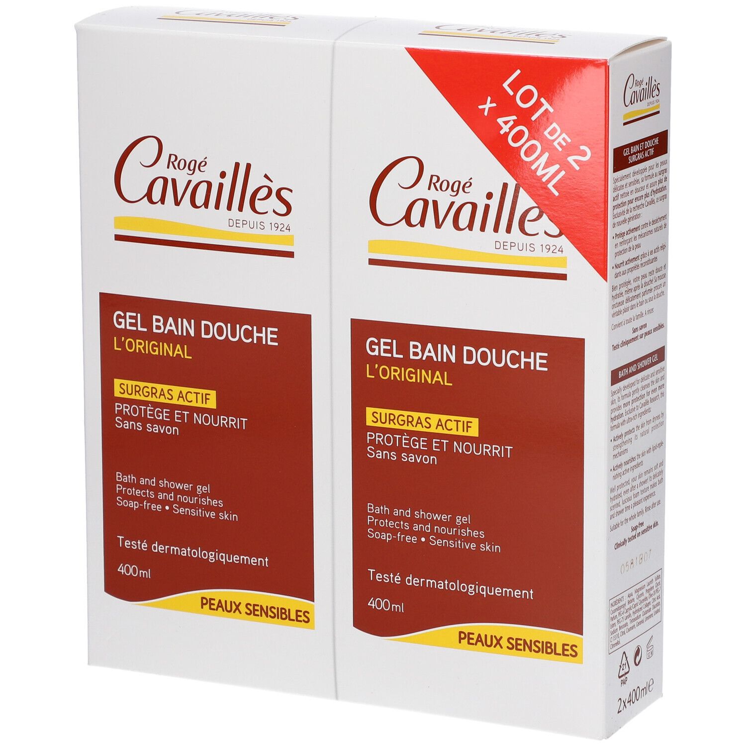 Rogé Cavaillès Gel bain et douche - Classique