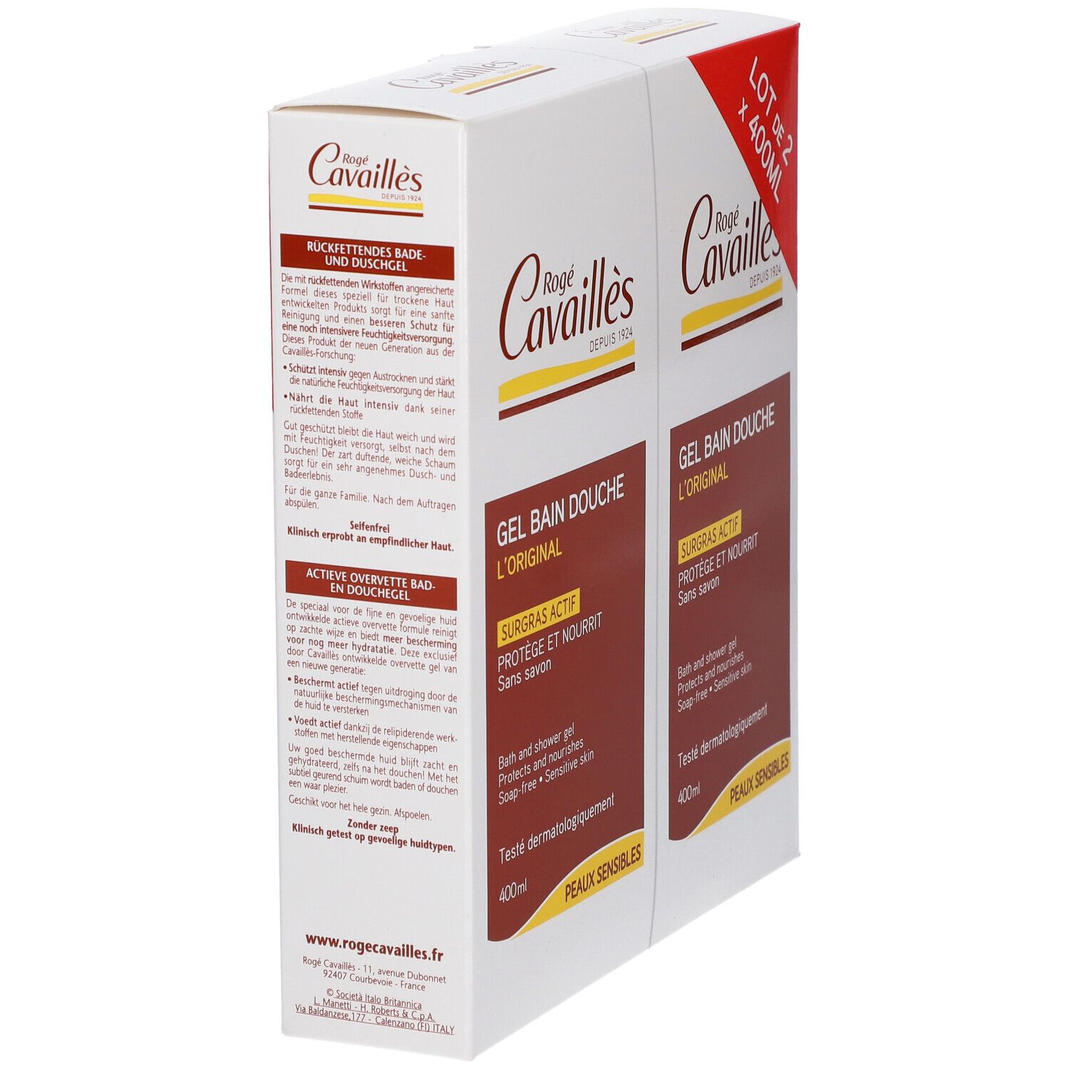 Rogé Cavaillès Gel bain et douche - Classique