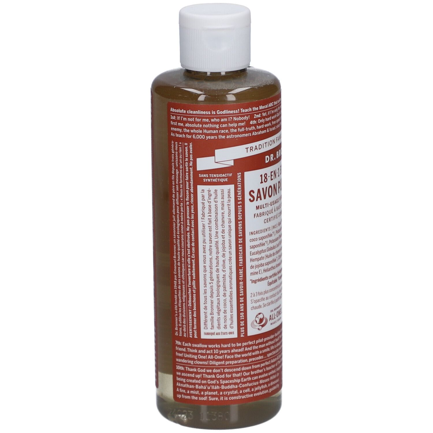DR BRONNER'S savon liquide eucalyptus