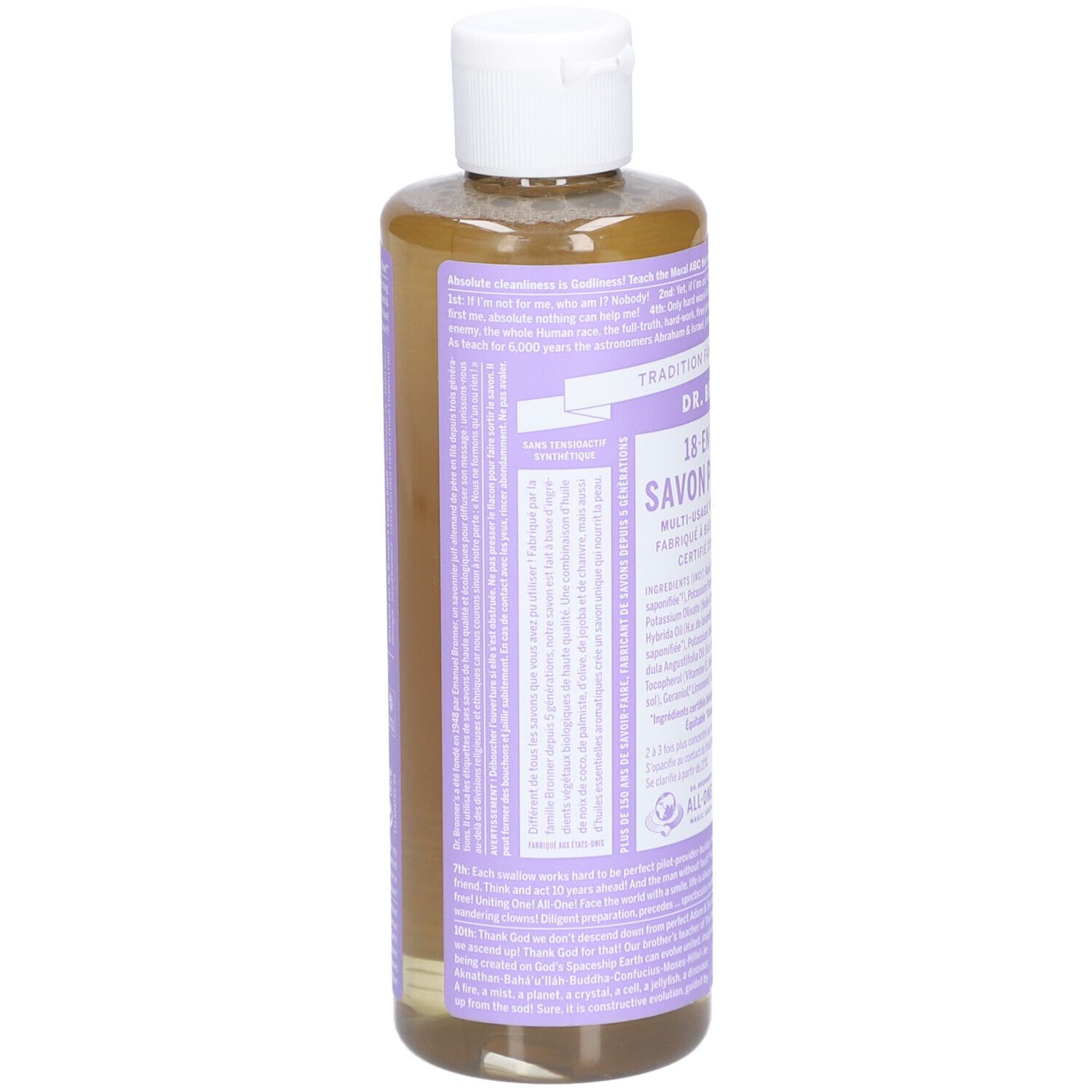 DR BRONNER'S savon liquide lavande