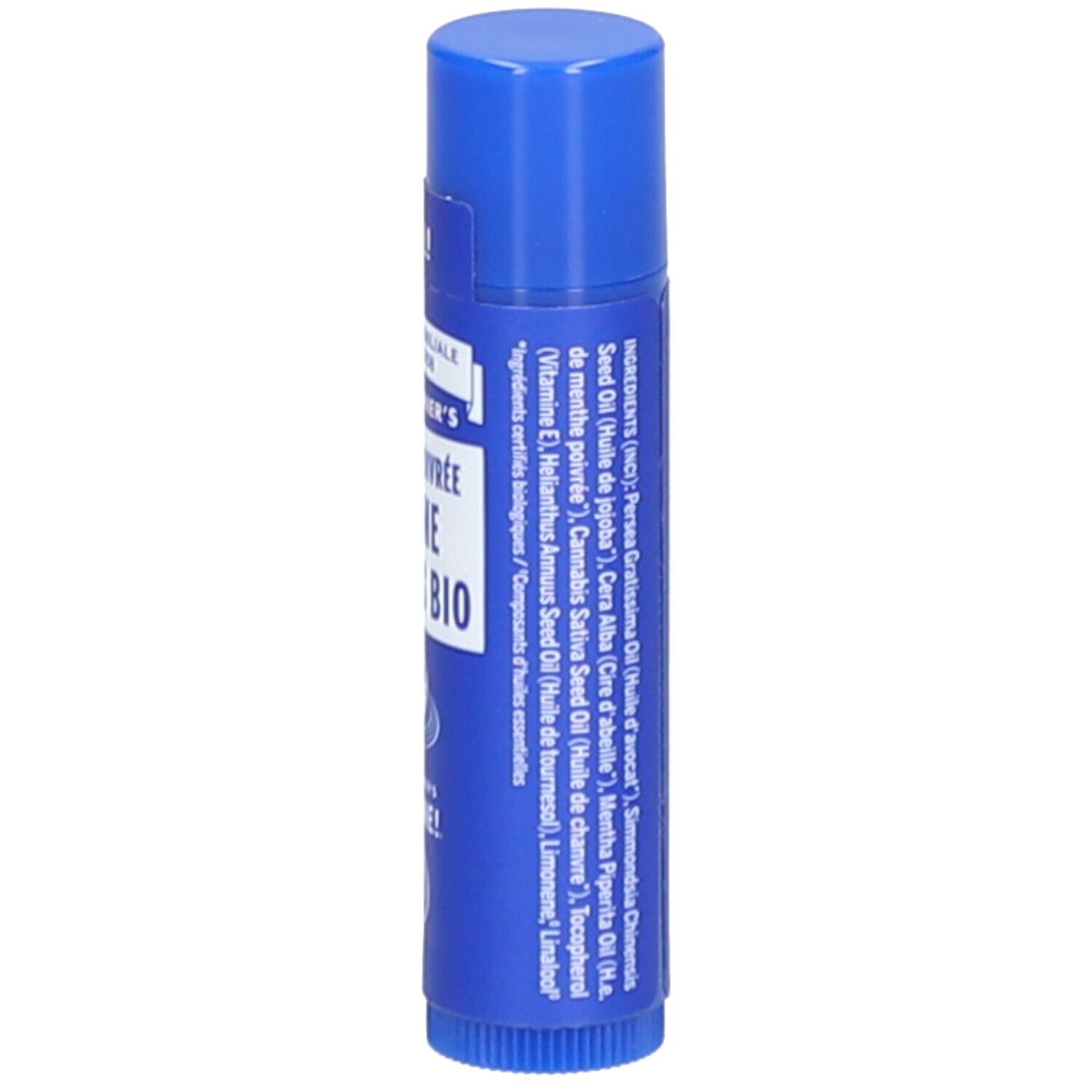 DR.BRONNER'S Stick à Lèvres Menthe Poivrée