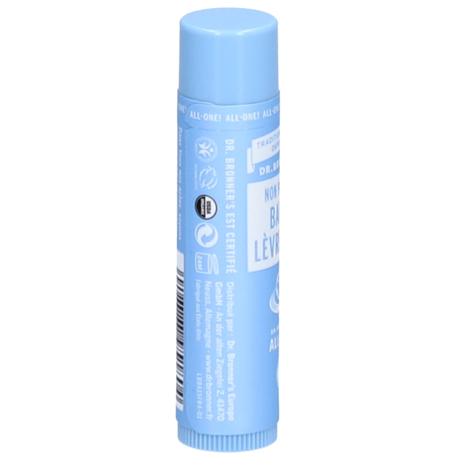 DR.BRONNER'S Stick à Lèvres Non Parfumé