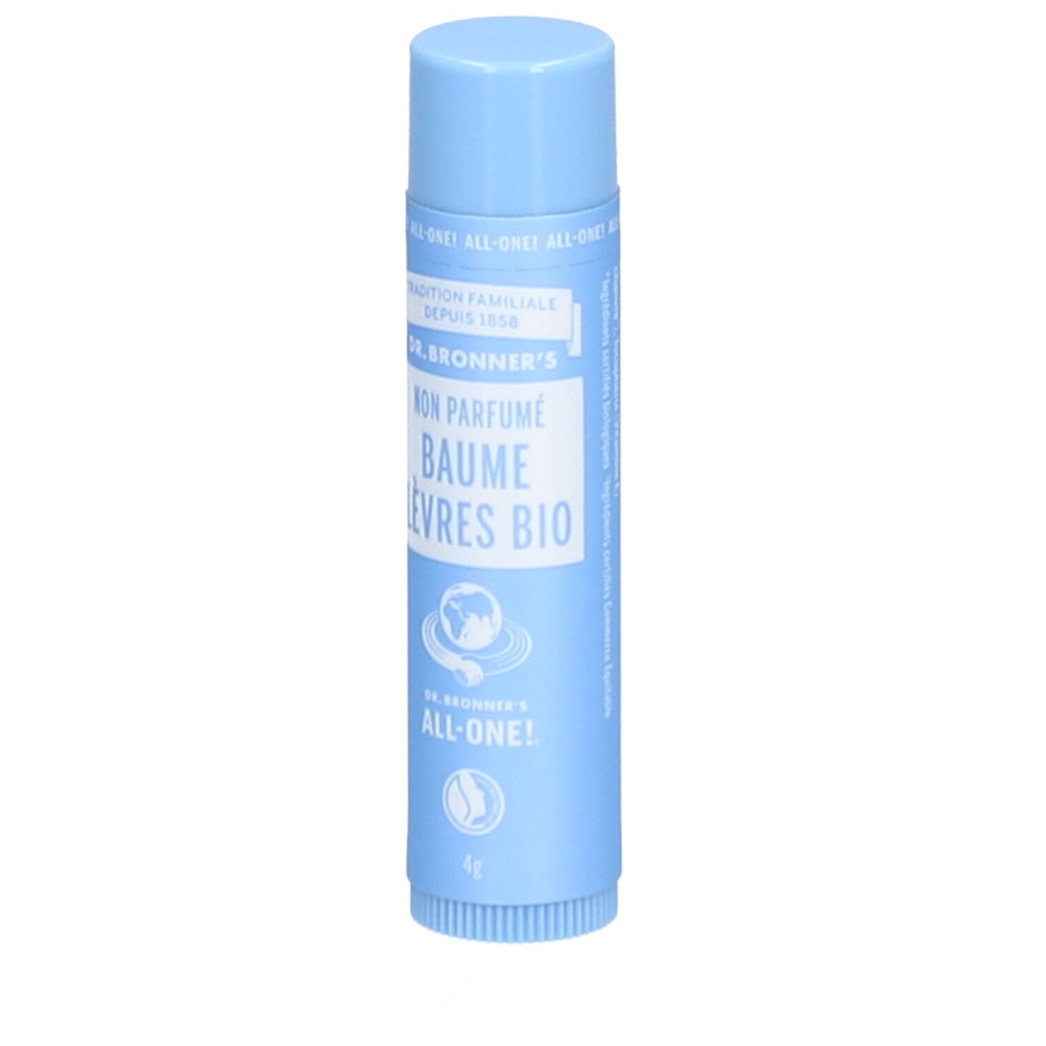 DR.BRONNER'S Stick à Lèvres Non Parfumé