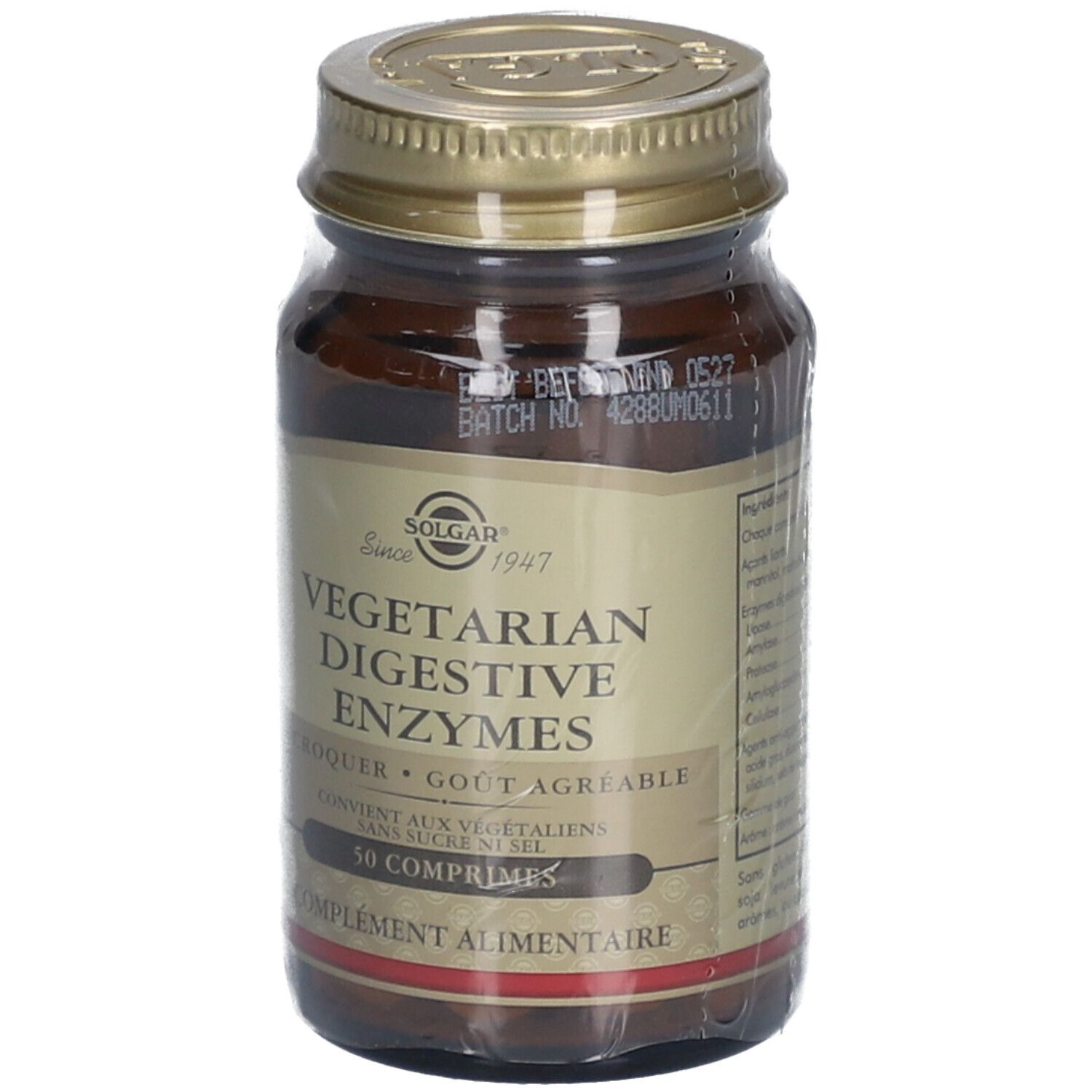 Solgar Enzymes Digestives Végétariennes