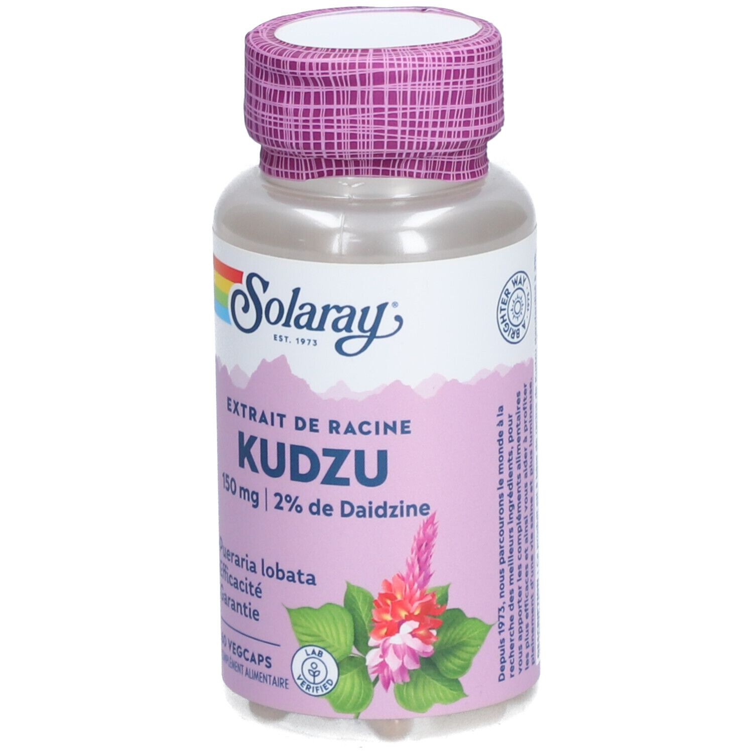 SOLARAY® Extrait de Racine Kudzu 150 mg