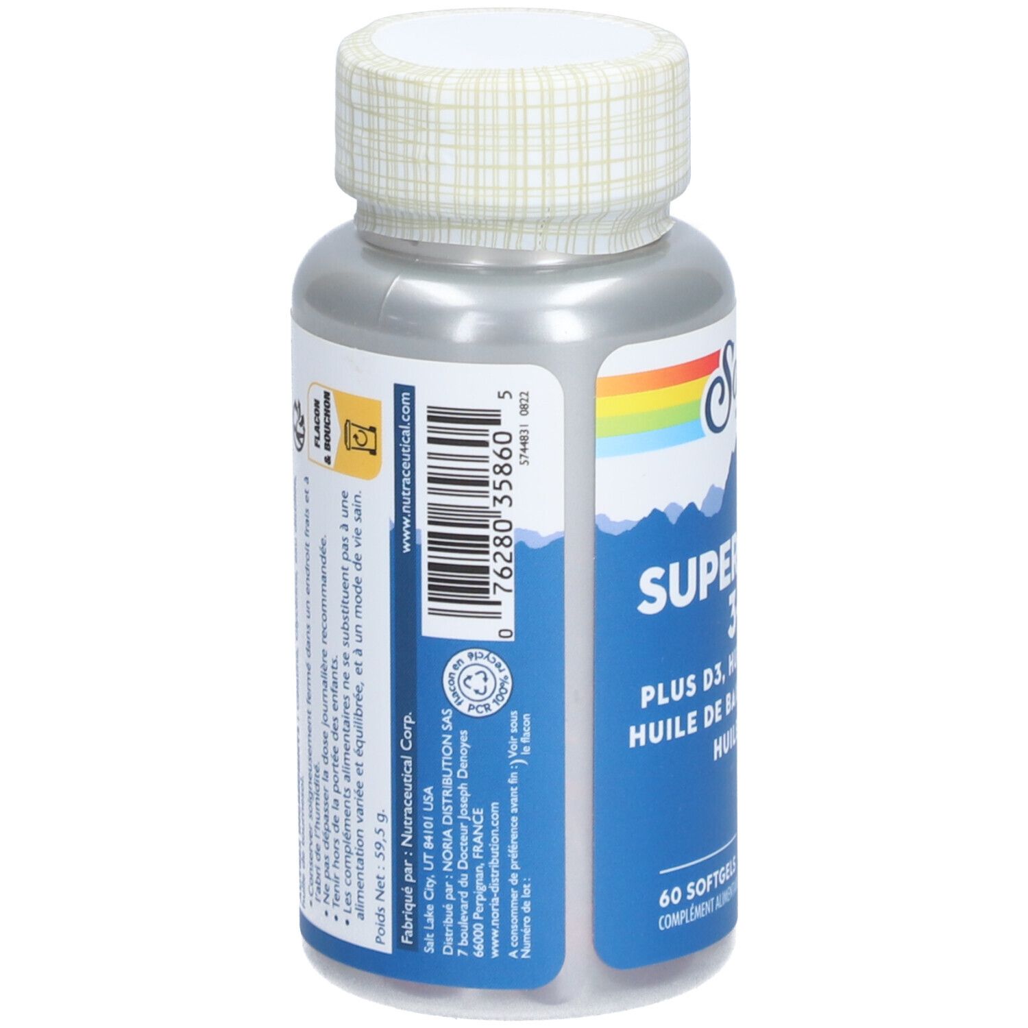 Solaray Super Oméga 3-7-9